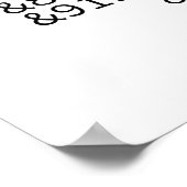 Gebied Codes North Carolina Poster (Hoek)