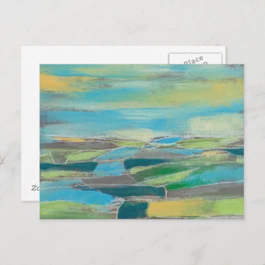 Gebied I gefragmenteerd Briefkaart (Voorkant / Achterkant)