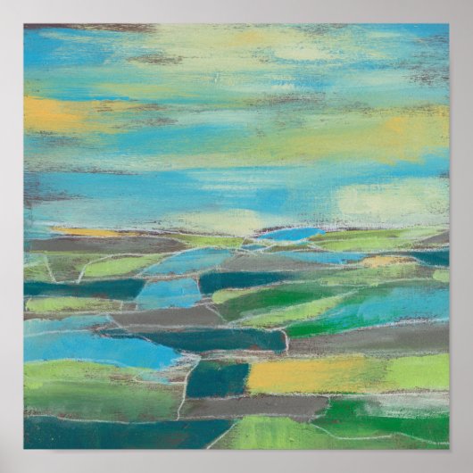 Gebied I gefragmenteerd Poster (Voorkant)