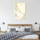 Gebied Idaho Canvas Afdruk (Insitu (Slaapkamer))