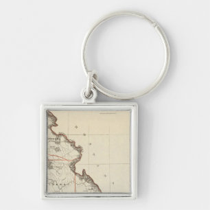 Gebied Idaho Sleutelhanger