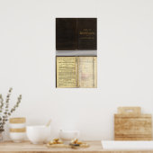 Gebied Montana Poster (Keuken)