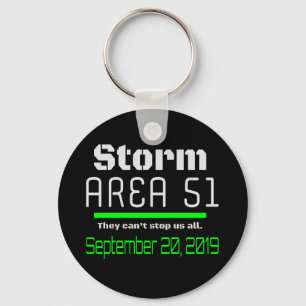 Gebied storm 51 september 2019 sleutelhanger