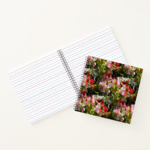 Gebied van Begonia's.... Notitieboek
