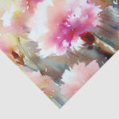 Gebied van Bloemen-Anjer (D) Waterverf Tissuepapier (Detail)