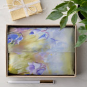 Gebied van Bloemen-Bluebell (B) Waterverf Tissuepapier (Geschenk)