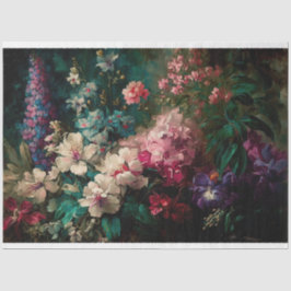 Gebied van Bloemen Decoupage & Craft Paper Tissuepapier