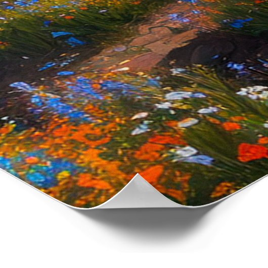 Gebied van Crimson Dreams Poster (Hoek)