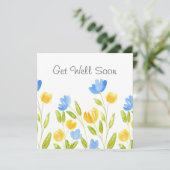 Gebied van de Gele Blauwe Bloemen (Staand voorkant)