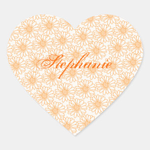 Gebied van de Stickers van het Heart van Daisies,
