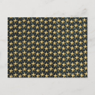 Gebied van gouden sterren bij het Monument van de  Briefkaart