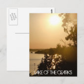 GEBIED VAN HET BRIEFKAART OZARKS 2012 (Voorkant / Achterkant)