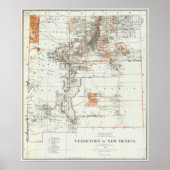 gebied van New Mexico Poster (Voorkant)