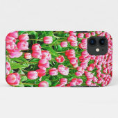 Gebied van roze Tulpen Case-Mate iPhone Case (Achterkant (horizontaal))
