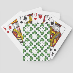 Gebied van Shamrocks speelkaarten