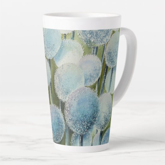 Gebied van Wensen Waterverf Latte Mok (Rechterhoek)