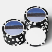 Gebied wit pokerchips (Opstapeling)