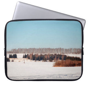 Gebieden en bossen van Centraal-Rusland. Architect Laptop Sleeve