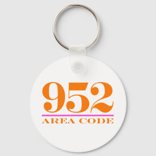 Gebiedscode 952 sleutelhanger