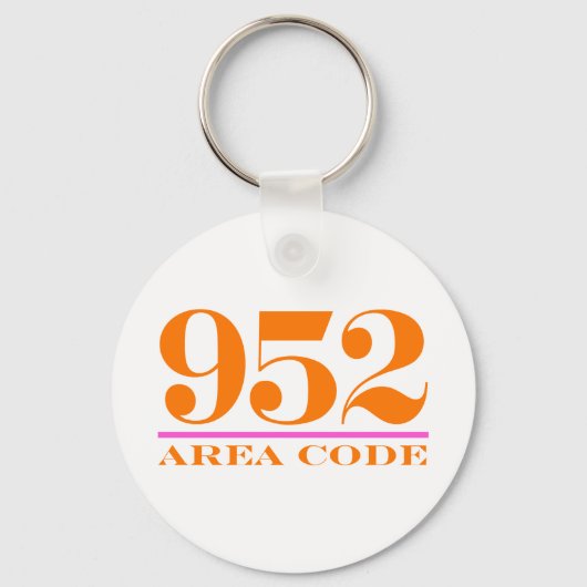 Gebiedscode 952 sleutelhanger (Voorkant)