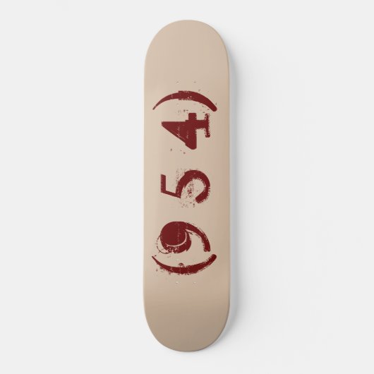 Gebiedscode 954 skateboard (Voorkant)