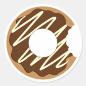 Gebitte donut stickers (Voorkant)