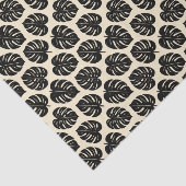 gebladerte Monstera Tissuepapier (Detail)