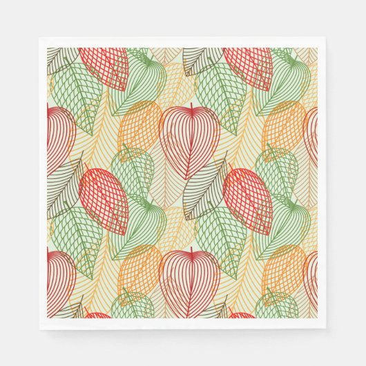 gebladerte servet (Voorkant)