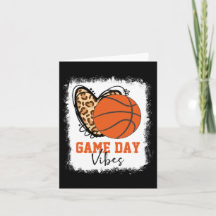 Gebleekte Bysketbyll Game Day Sfeer Bysketbyll Moe Kaart