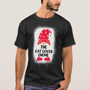 Gebleekte Kattenkabouter Passend Familie Kerstmis T-shirt