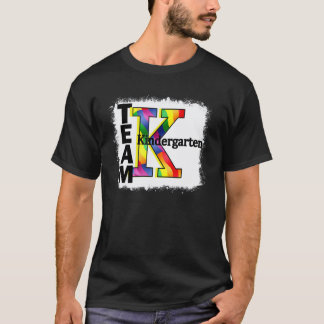 Gebleekte Leraar & Student Team Kleuteronderwijs R T-shirt