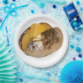 Gebleken aardappel papieren bordje (Feest)