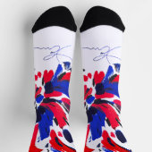 Gebloemde bloem sokken (Top)