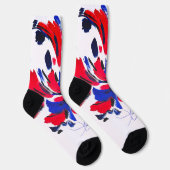 Gebloemde bloem sokken (Rechts)