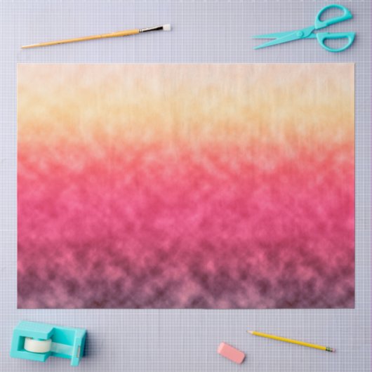 Gebloemde Horizon Tissuepapier (Craft)