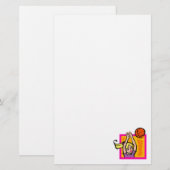 geblokkeerd briefpapier (Voorkant / Achterkant)