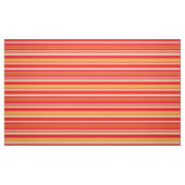Geblokte strepen, tinten koraal oranje stof (Fat Quarter)