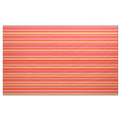 Geblokte strepen, tinten koraal oranje stof (Yard (91,4 cm))