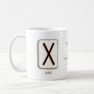 Gebo RuneStone Mug
