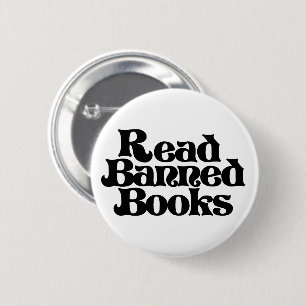Geboden boeken lezen ronde button 5,7 cm