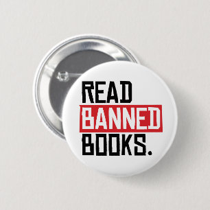 Geboden boeken lezen ronde button 5,7 cm