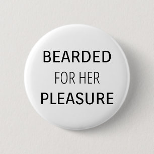 Geboden voor haar Pleasure Ronde Button 5,7 Cm