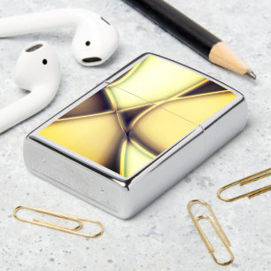 Gebogen gladde gouden lijnen over verbrande beige