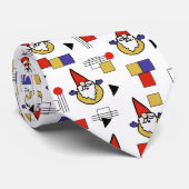 gebogen koepel / moderne geometrische stropdas (Opgerold)