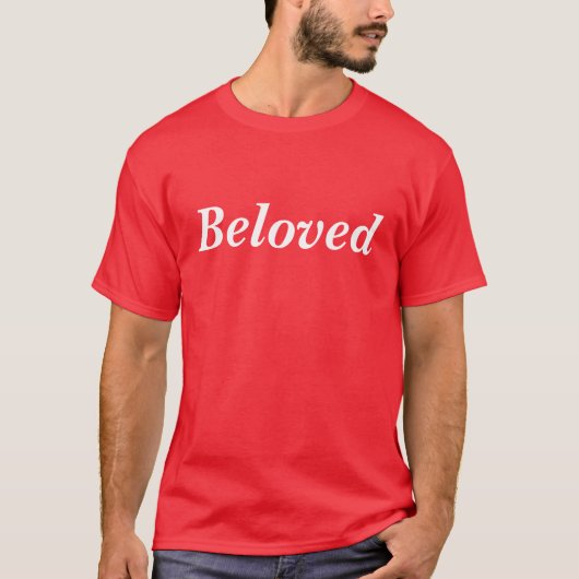 gebogen t-shirt (Voorkant)