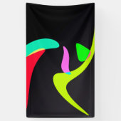 gebogen vormen spandoek (Verticaal)