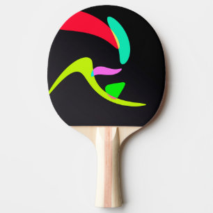 gebogen vormen tafeltennisbatje