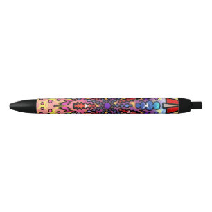 gebogen zwarte inkt pen