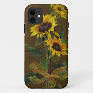 Gebonden zonnebloemen iPhone 11 hoesje
