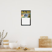 Geboorte 2012 Poster - Blanco (Keuken)